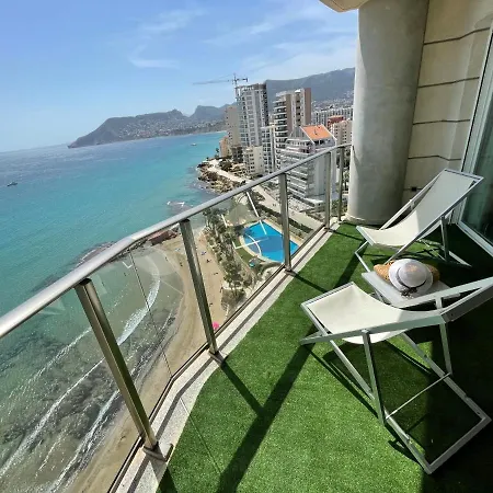 Clp- Primera Linea Vistas Piscina Y Parking * Calpe
