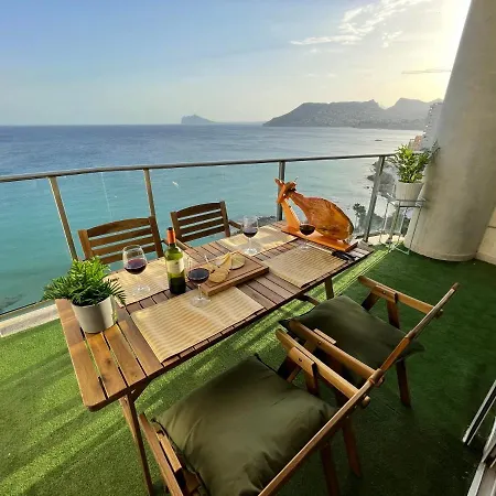 Clp- Primera Linea Vistas Piscina Y Parking * Calpe