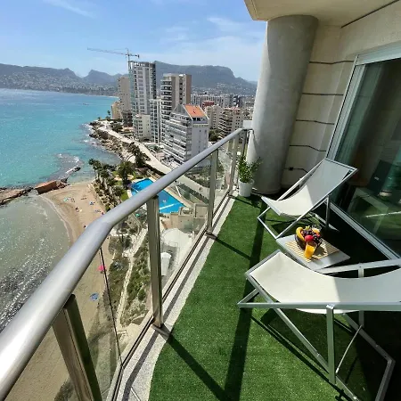 Clp- Primera Linea Vistas Piscina Y Parking * Calpe
